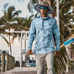 Pelagic Exo-Tech Hoody Slate Fish Camo -Outdoor Kleding Koopjes 1015202001 SLT Mr 8