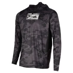 Pelagic Exo Tech Hoody Fish Camo Black