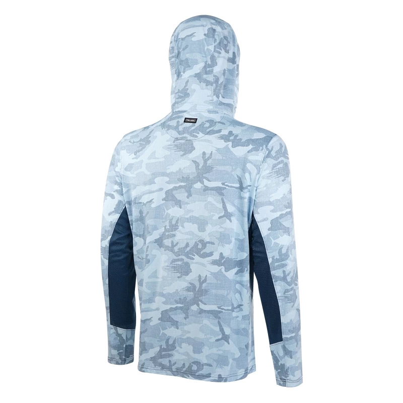 Pelagic Exo Tech Hoody Fish Camo Slate 2 Pelagic Exo Tech Hoody Fish Camo Slate - Afbeelding 2