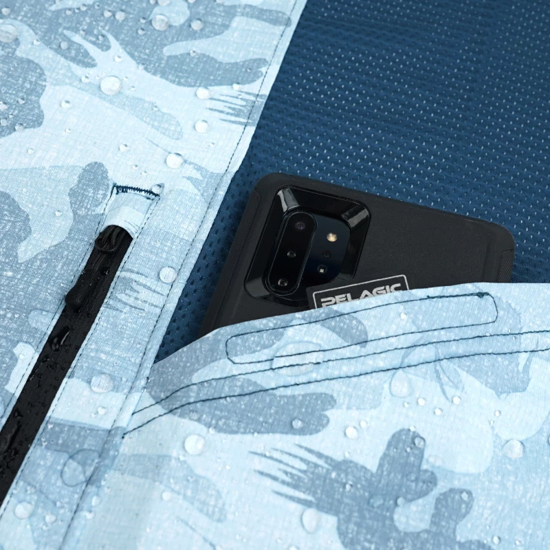 Pelagic Exo Tech Hoody Fish Camo Slate 4 Pelagic Exo Tech Hoody Fish Camo Slate - Afbeelding 4