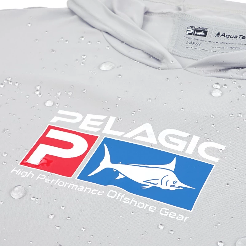 Pelagic Aquatek Deluxe Hoody Light Grey 5 Pelagic Aquatek Deluxe Hoody Light Grey - Afbeelding 5
