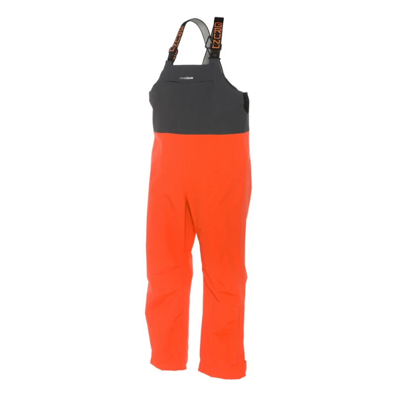 Grundens Grundéns Full Share Bib Orange/Grey 2 Grundens Grundéns Full Share Bib Orange/Grey - Afbeelding 2
