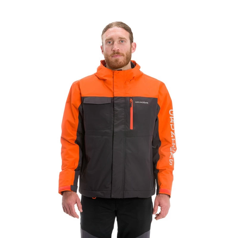 Grundens Grundéns Transmit Jacket Red Orange 2 Grundens Grundéns Transmit Jacket Red Orange - Afbeelding 2