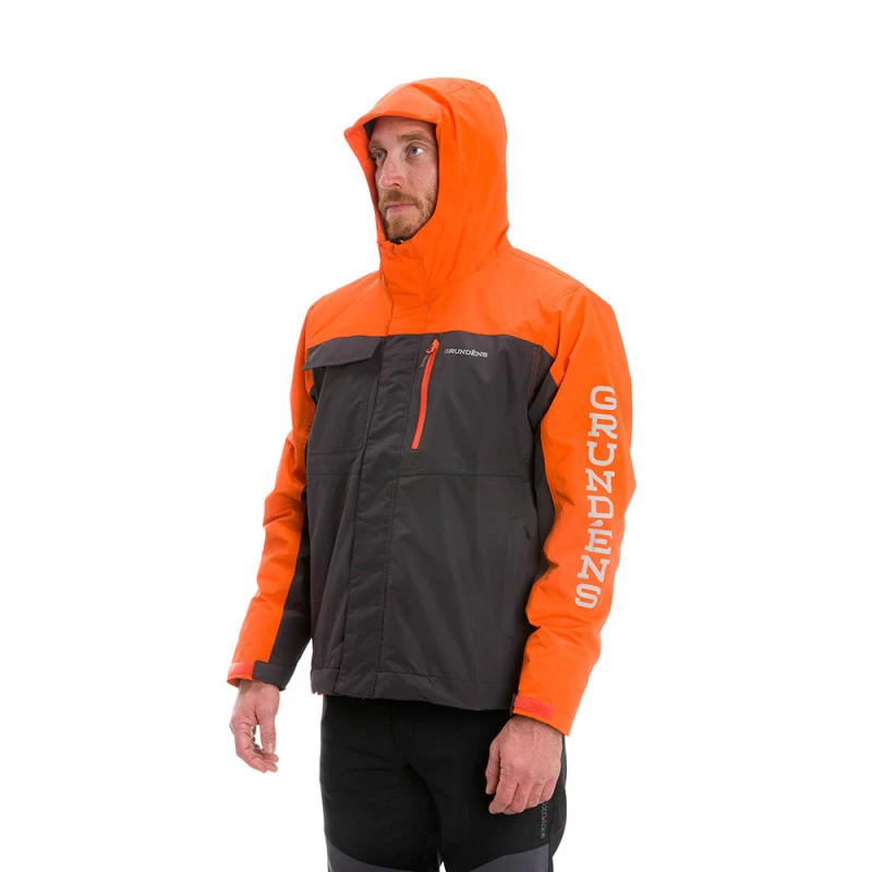Grundens Grundéns Transmit Jacket Red Orange 3 Grundens Grundéns Transmit Jacket Red Orange - Afbeelding 3