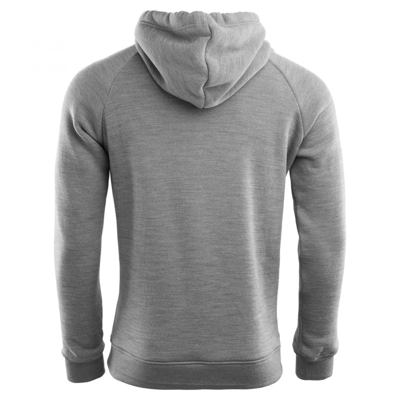Aclima FleeceWool Hoodie 20/21 Man Grey Melange 2 Aclima FleeceWool Hoodie 20/21 Man Grey Melange - Afbeelding 2