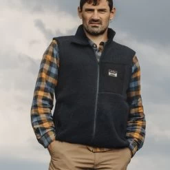 Lundhags Flok Wool Ms Pile Vest Seaweed -Outdoor Kleding Koopjes 1113102 484r 4