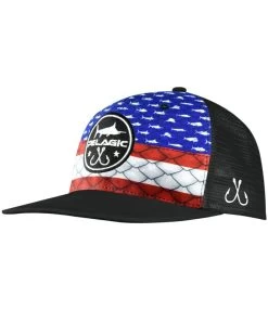 Pelagic Hydro Snapback Americamo Blue Hat