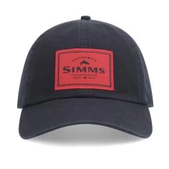 Simms Single Haul Cap Black Red
