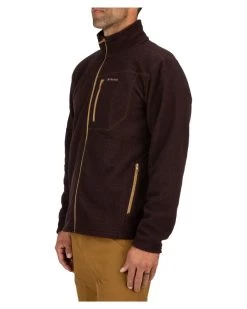 Simms Rivershed Full Zip Mahogany -Outdoor Kleding Koopjes 13071 901 30r 4