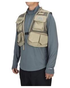 Simms Tributary Vest Tan -Outdoor Kleding Koopjes 13243 276 70r 3