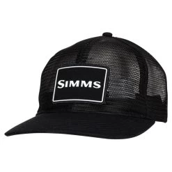 Simms Mesh All-Over Trucker Black