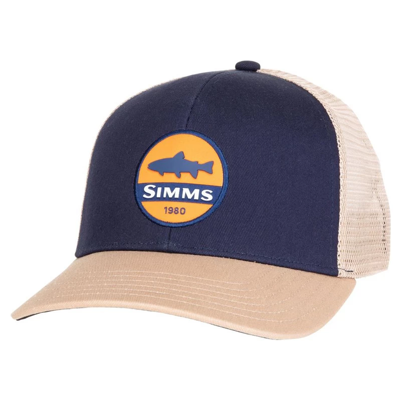Simms Throwback Trucker Navy 1 Simms Throwback Trucker Navy