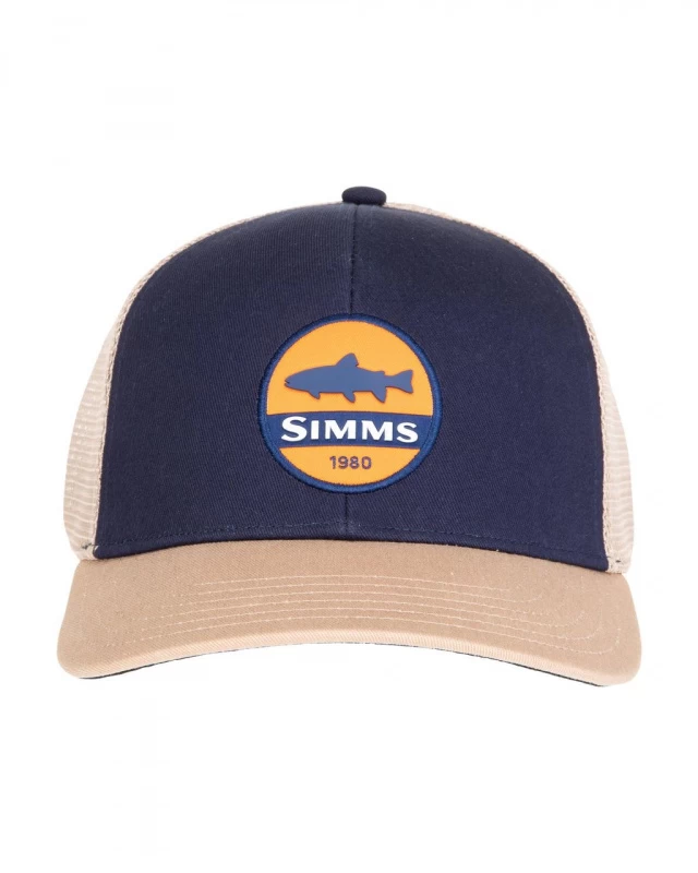 Simms Throwback Trucker Navy 2 Simms Throwback Trucker Navy - Afbeelding 2
