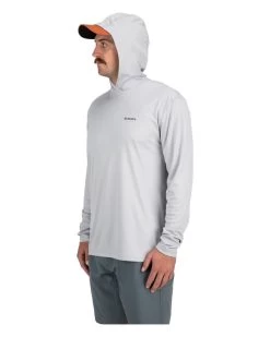 Simms Tech Hoody Artist Series Trout Logo Flame/Sterling -Outdoor Kleding Koopjes 13521 859 30r 5