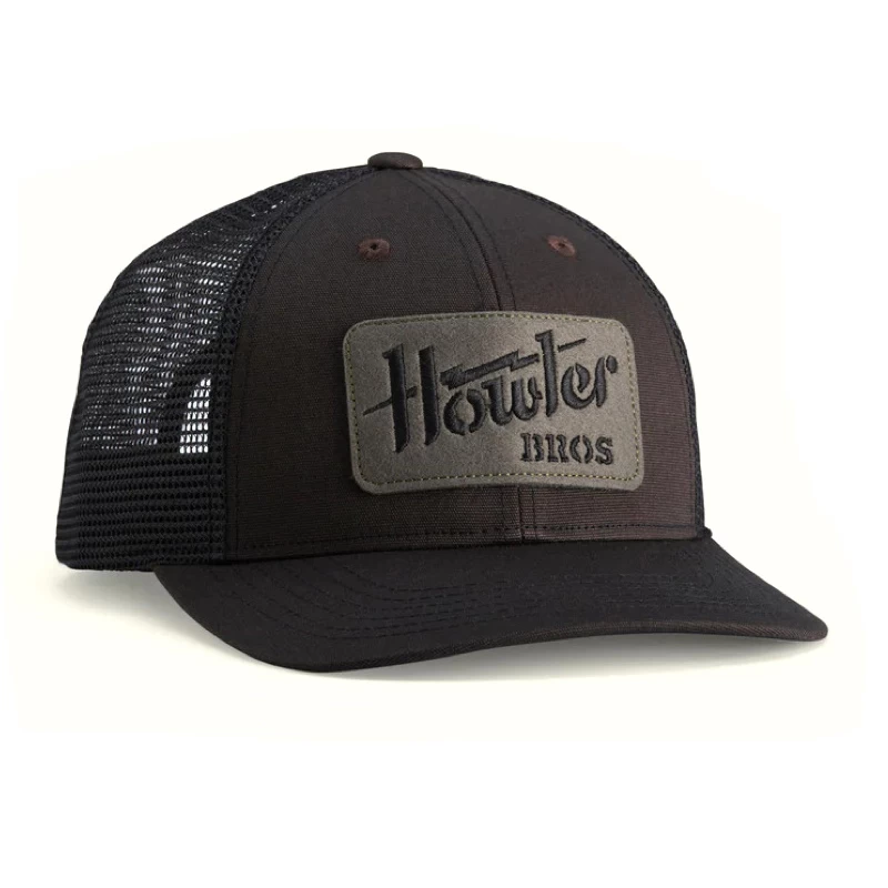 Howler Standard Hats Howler Electric Stencil Black 1 Howler Standard Hats Howler Electric Stencil Black