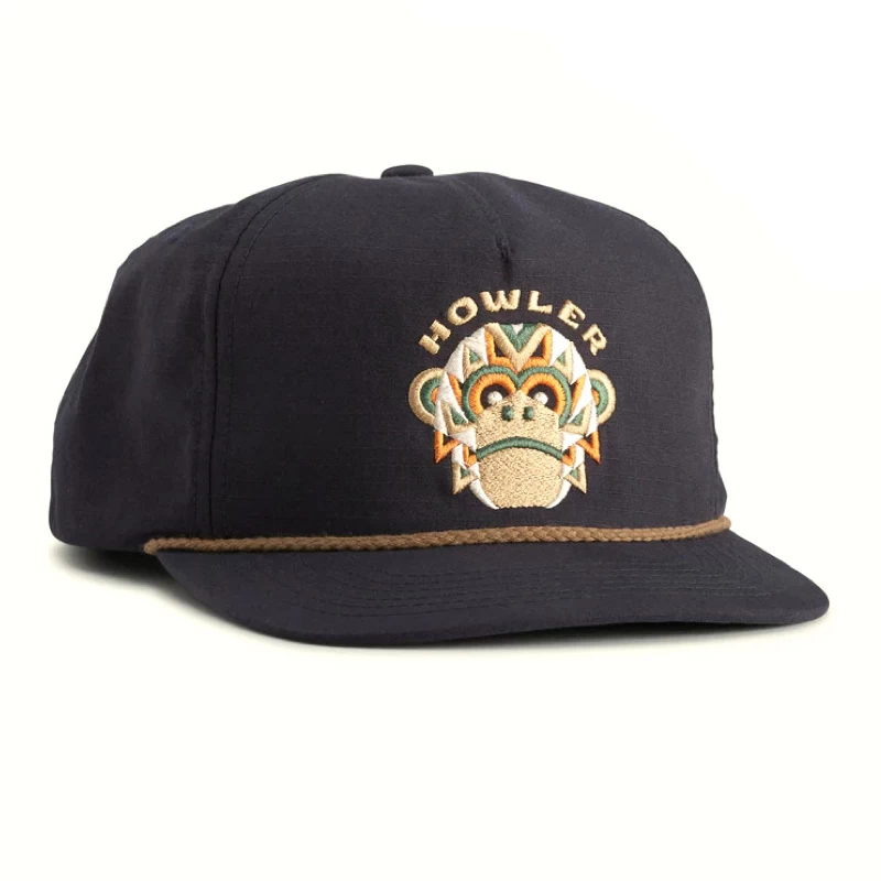 Howler Snapback Hats El Mono Mayor Navy 1 Howler Snapback Hats El Mono Mayor Navy