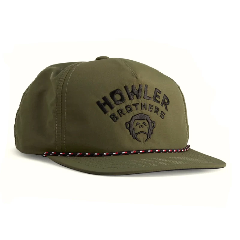 Howler Snapback Hats Camp Howler Olive 1 Howler Snapback Hats Camp Howler Olive