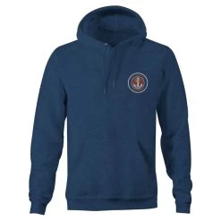 Grundens Grundéns Displacement DWR Hoodie Heather Navy