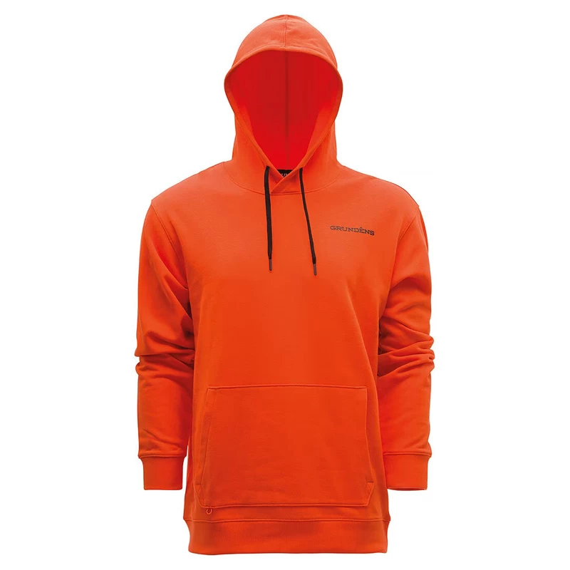 Grundens Grundéns Displacement DWR Hoodie Red Orange 1 Grundens Grundéns Displacement DWR Hoodie Red Orange