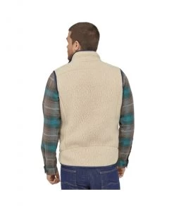 Patagonia M's Retro Pile Vest El Cap Khaki -Outdoor Kleding Koopjes 22821 ELKH r 3