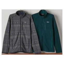 Patagonia M's Better Sweater Jkt Dark Borealis Green -Outdoor Kleding Koopjes 25528 DBGR r 4