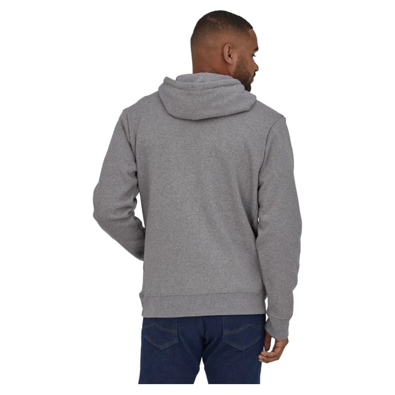 Patagonia M's P-6 Logo Uprisal Hoody Gravel Heather 3 Patagonia M's P-6 Logo Uprisal Hoody Gravel Heather - Afbeelding 3
