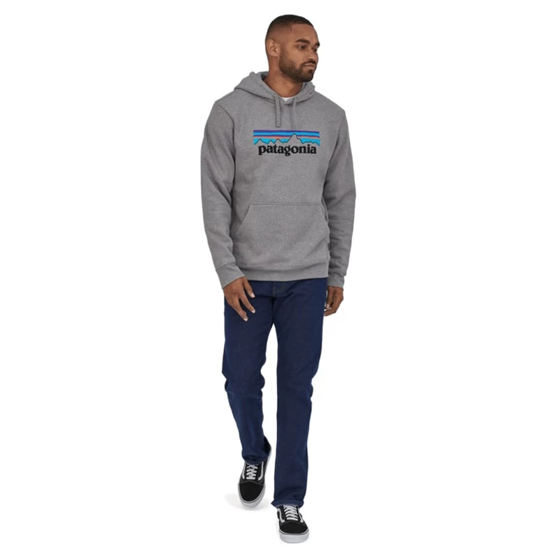 Patagonia M's P-6 Logo Uprisal Hoody Gravel Heather 4 Patagonia M's P-6 Logo Uprisal Hoody Gravel Heather - Afbeelding 4