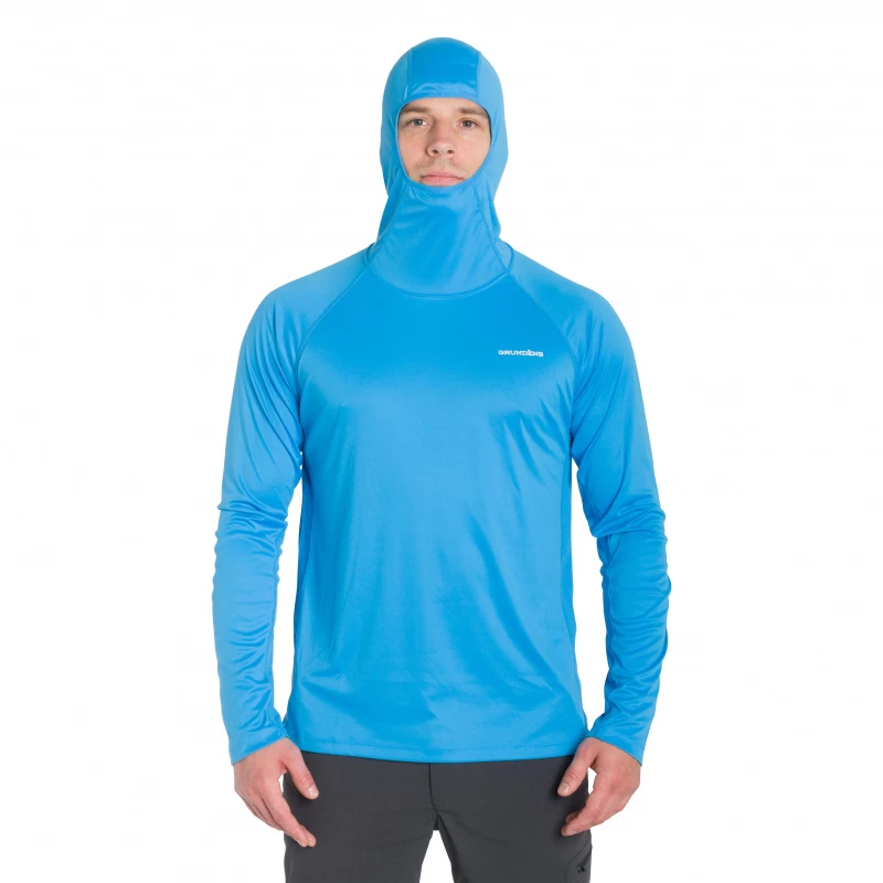 Grundens Grundéns Solstrale Hoodie Coastal Blue 4 Grundens Grundéns Solstrale Hoodie Coastal Blue - Afbeelding 4