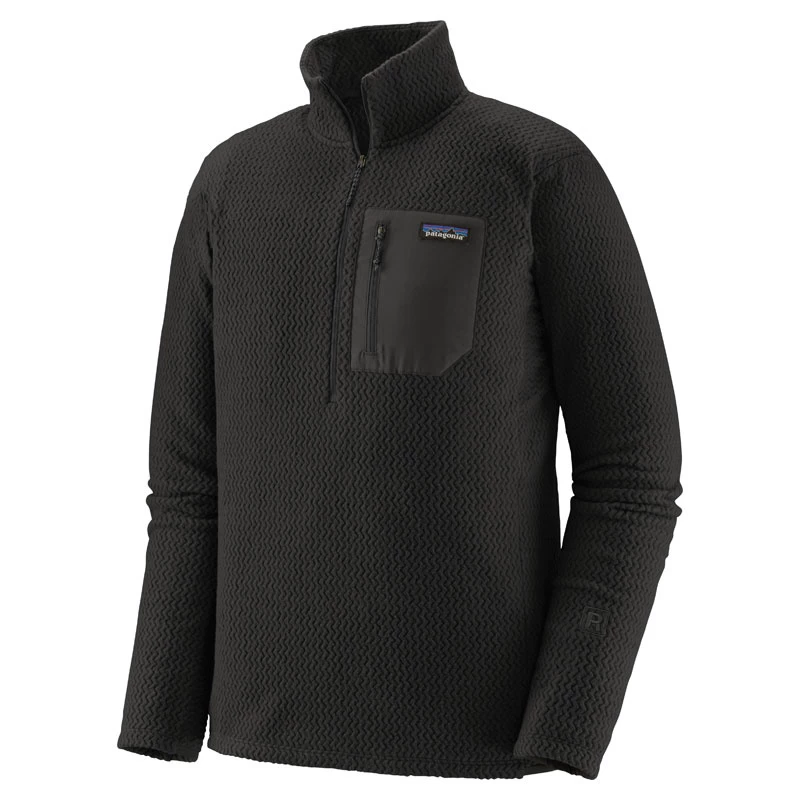 Patagonia M's R1 Air Zip Neck Black 1 Patagonia M's R1 Air Zip Neck Black