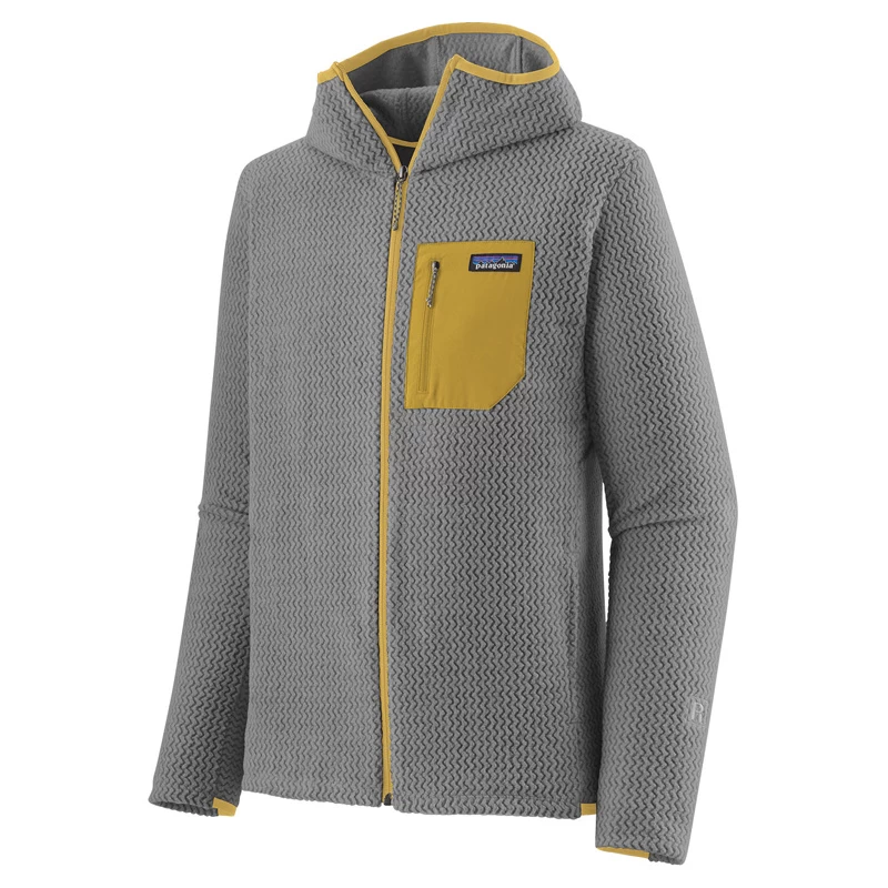 Patagonia M's R1 Air Full-Zip Hoody Salt Grey 1 Patagonia M's R1 Air Full-Zip Hoody Salt Grey