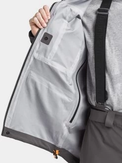 Didriksons Fractus Jacket Coal Black -Outdoor Kleding Koopjes 502527 Mr 10