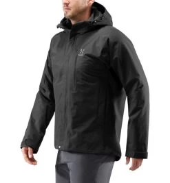 Haglöfs Stratus Jacket Men True Black -Outdoor Kleding Koopjes 6041522C5020r 3