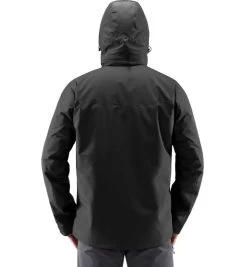 Haglöfs Stratus Jacket Men True Black -Outdoor Kleding Koopjes 6041522C5020r 5
