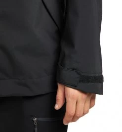 Haglöfs Tjärn Jacket Men True Black -Outdoor Kleding Koopjes 6046922C5020r 5