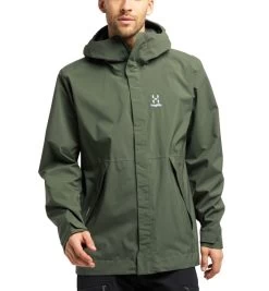 Haglöfs Tjärn Jacket Men Fjell Green -Outdoor Kleding Koopjes 6046924HQ020r 8