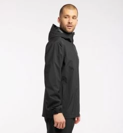 Haglöfs Buteo Jacket Men True Black -Outdoor Kleding Koopjes 6047922C5020r 8