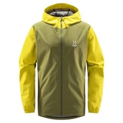 Haglöfs Buteo Jacket Men Olive Green/Aurora