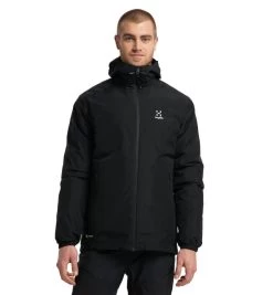 Haglöfs Eldstad 3-in-1 Mimic GTX Jacket Men True Black -Outdoor Kleding Koopjes 6050342C5020r 3