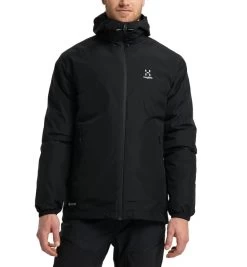 Haglöfs Eldstad 3-in-1 Mimic GTX Jacket Men True Black -Outdoor Kleding Koopjes 6050342C5020r 4