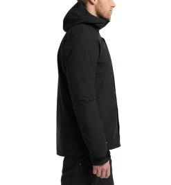 Haglöfs Stuga 3-in-1 Jacket Men True Black -Outdoor Kleding Koopjes 6050362C5020r 4