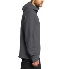 Haglöfs Betula Hood Men Magnetite -Outdoor Kleding Koopjes 6050612AT020r 5