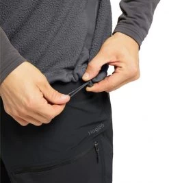 Haglöfs Malung Pile Vest Men Magnetite -Outdoor Kleding Koopjes 6050852AT020r 6