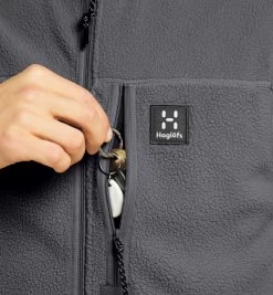 Haglöfs Malung Pile Vest Men Magnetite -Outdoor Kleding Koopjes 6050852AT020r 7