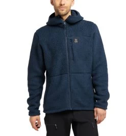 Haglöfs Pile Hood Men Tarn Blue -Outdoor Kleding Koopjes 6054343N5020r 3
