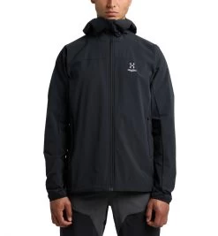 Haglöfs Move Softshell Hood Men True Black 9 Haglöfs Move Softshell Hood Men True Black -Outdoor Kleding Koopjes 6068782C5020r 3