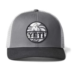 Yeti Mountain Badge Hat Black