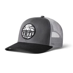 Yeti Mountain Badge Hat Black -Outdoor Kleding Koopjes H008B 3