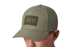Yeti Velcro Badge Hat Highlands Olive -Outdoor Kleding Koopjes H012O 5