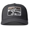Yeti Duck Scene 5 Panel Bow Fit Trucker Dark Gray