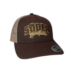 Söder Sportfiske Trucker Brown/Khaki - Retro Logo